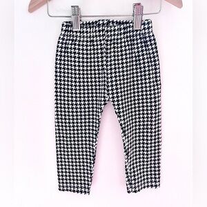 6/$20💥Pekkle Herringbone Leggings, Soft 100% Cotton, Classic Black & White